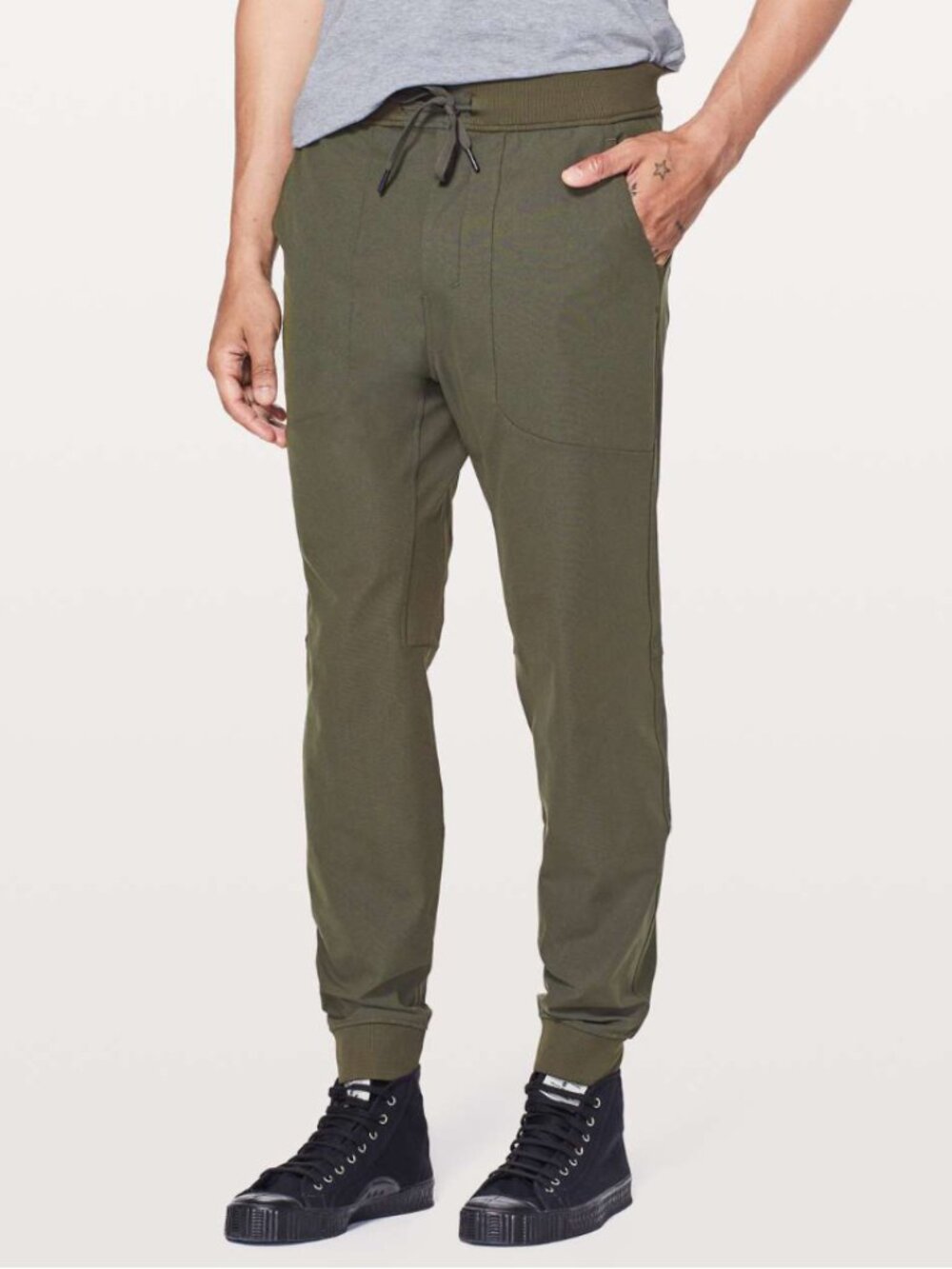 Lululemon Men's ABC Jogger Pant *31" Dark Olive Green Medium Athleisure